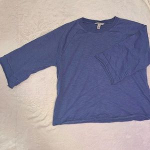 Calvin Klein oversized distressed tee. Size Small.